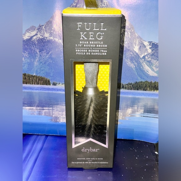NIB NWT Drybar Full Keg Boar Bristle 2.75” Round Hair Brush Authentic $85+ - Picture 7 of 12